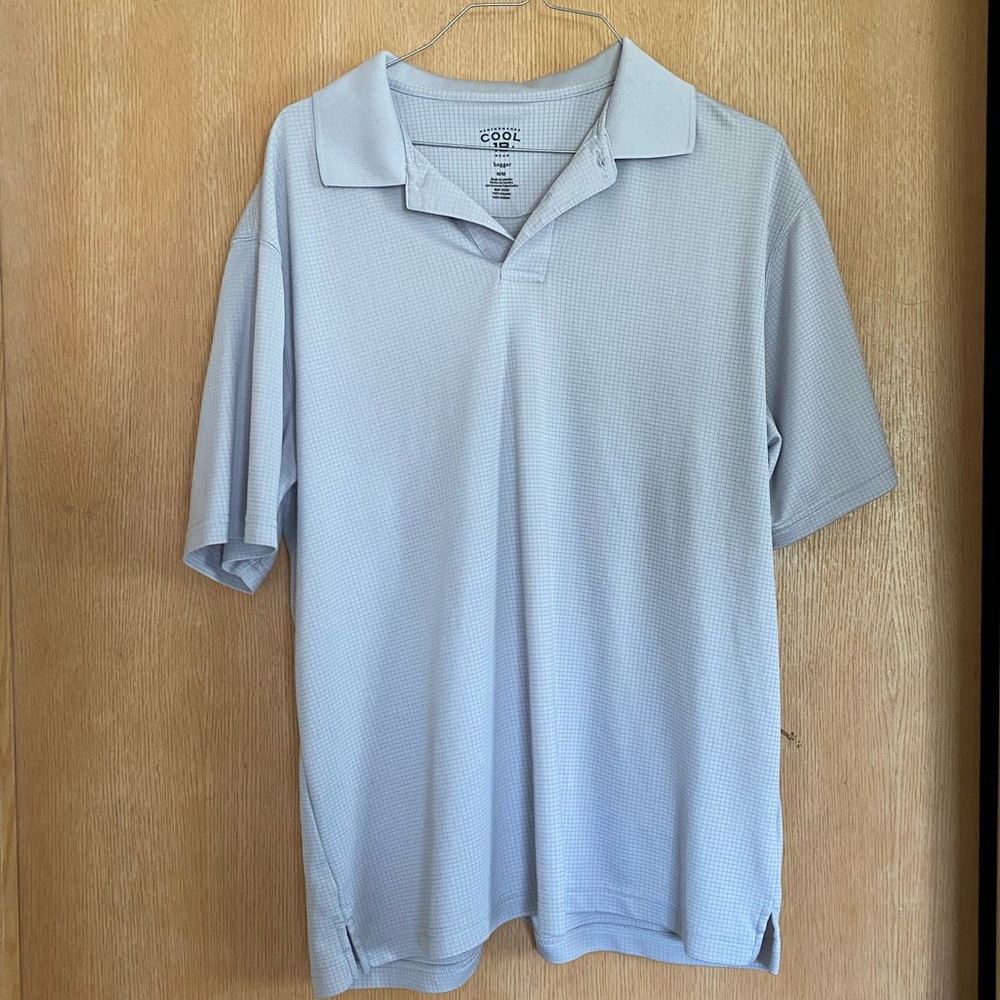 Mens short sleeve polo